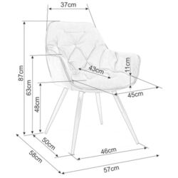 Стул Signal Cherry Bjorn 68 (Curry/Black) Thumb