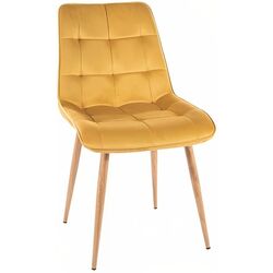 Scaun Signal Chic D Velvet (Curry/Oak)