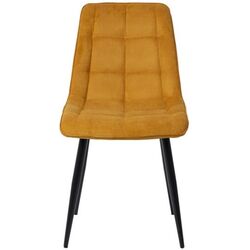 Scaun Signal Chic Sztruks (Curry/Black Matt) Thumb