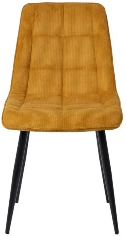 Scaun Signal Chic Sztruks (Curry/Black Matt) - 2