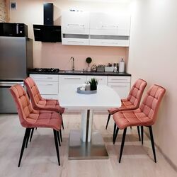 Стул Signal Chic Velvet (Cinnamon/Black) Thumb