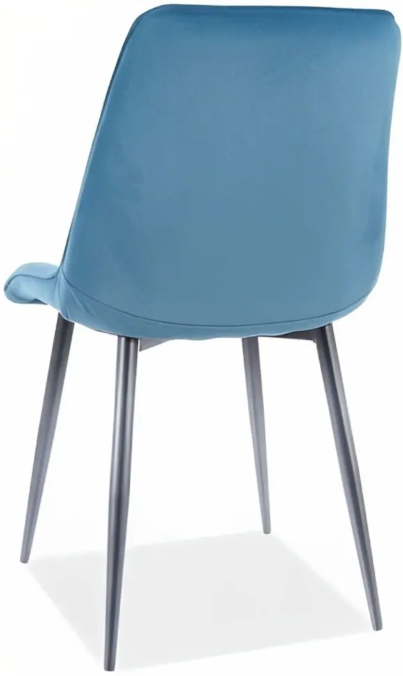 Scaun Signal Chic Velvet (Turquoise/Black)