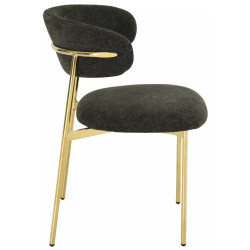 Стул Signal Elton Raven 78 (Olive/Gold) Thumb