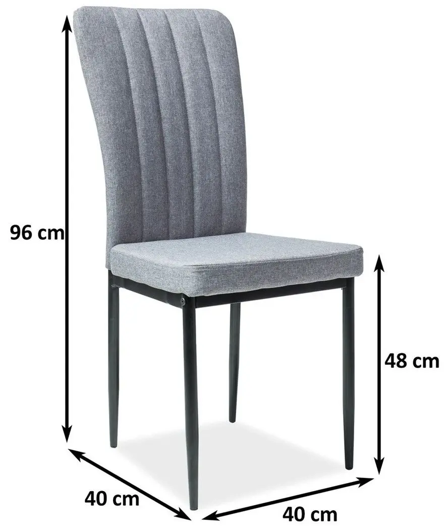 Scaun Signal H733 Gandar 06 (Black/Gray)