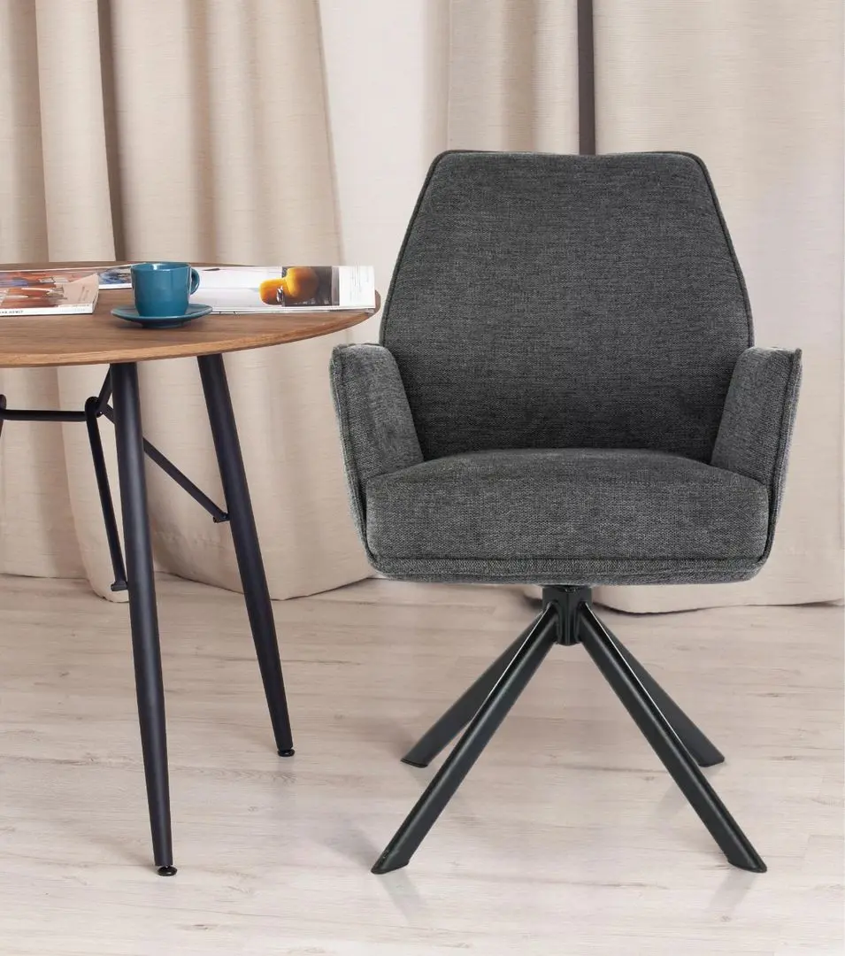 Scaun Signal Hugo Brego 18 (Dark Grey/Black)