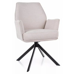 Scaun Signal Hugo Brego 22 (Light Beige/Black) Thumb