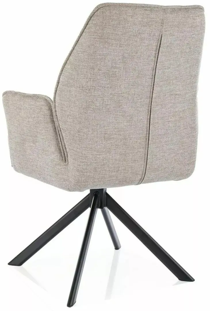 Scaun Signal Hugo Brego 31 (Light Beige/Black)