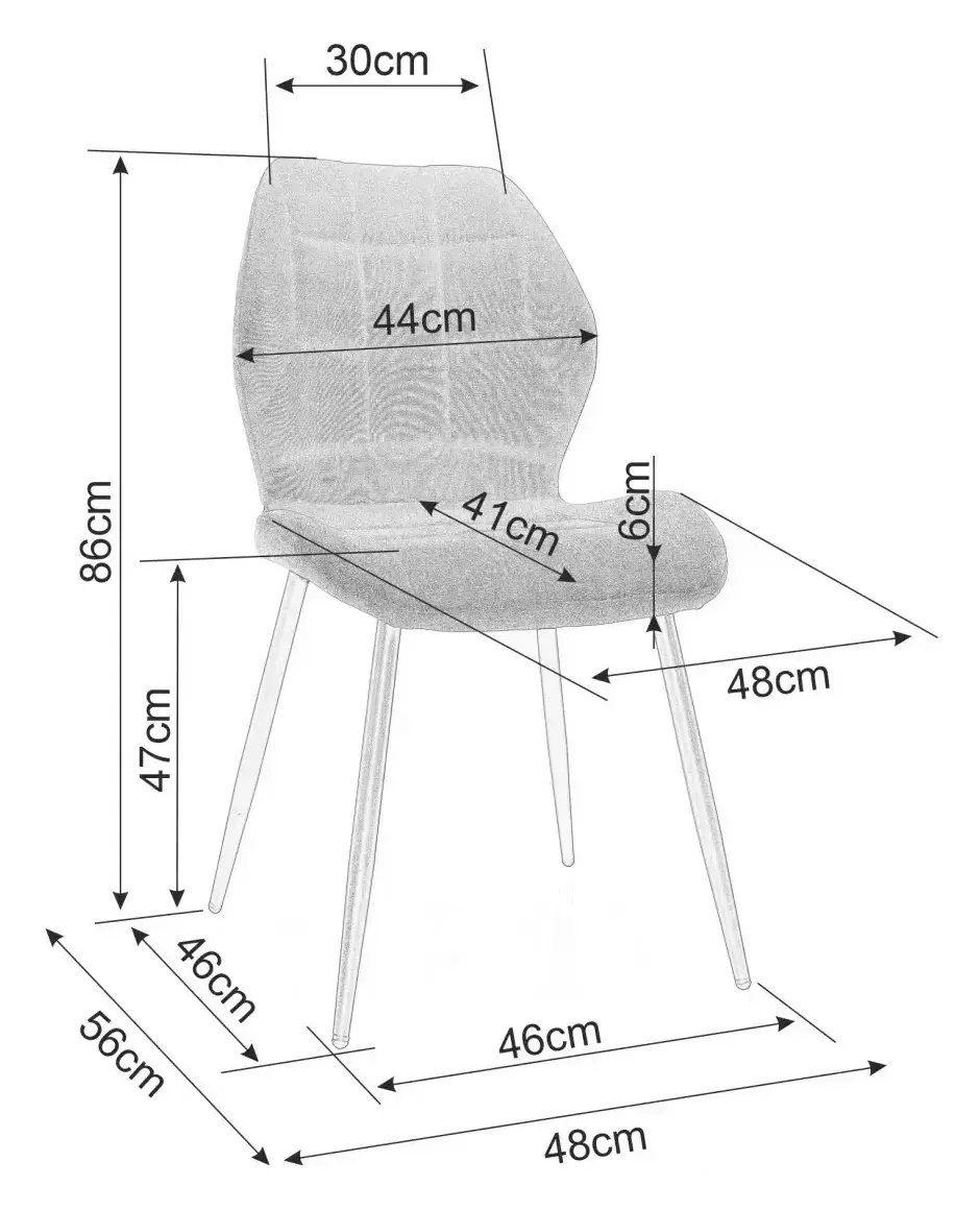 Scaun Signal Jake Bluvel 14 (Grey/Black)
