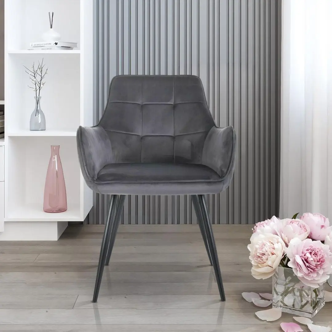 Стул Signal Lemon Bluvel 14 (Grey/Black)