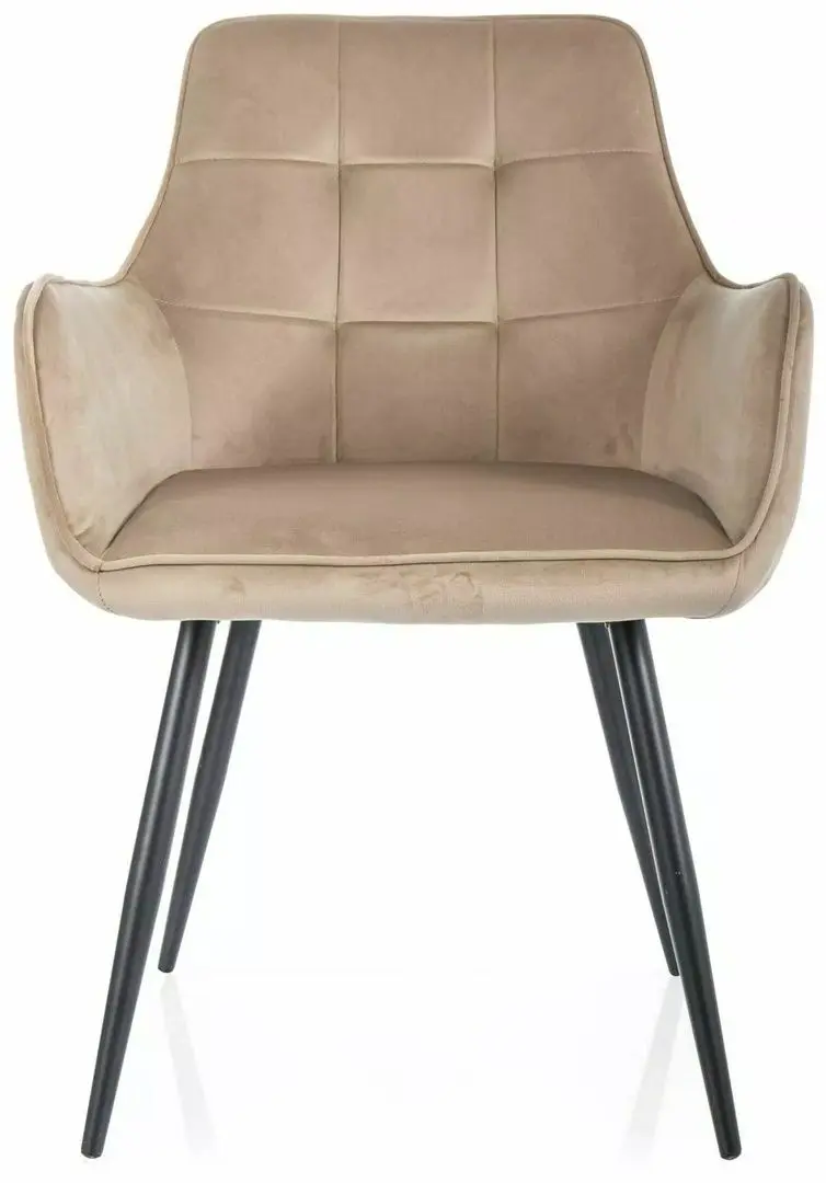 Стул Signal Lemon Bluvel 28 (Beige/Black)