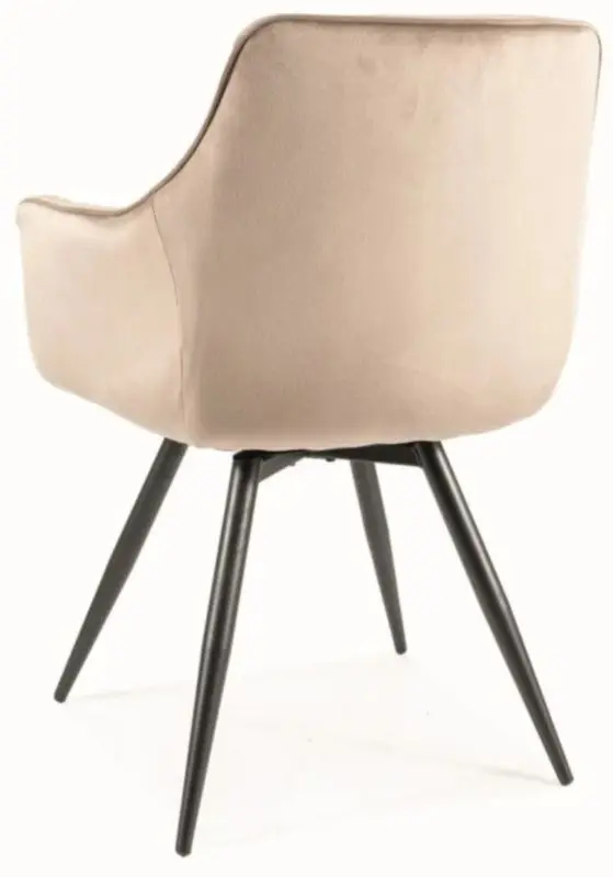 Стул Signal Mango Bluvel 40 (Dark Beige/Black)