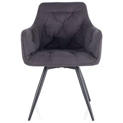 Стул Signal Mango Vardo 19 (Black/Graphite) Thumb