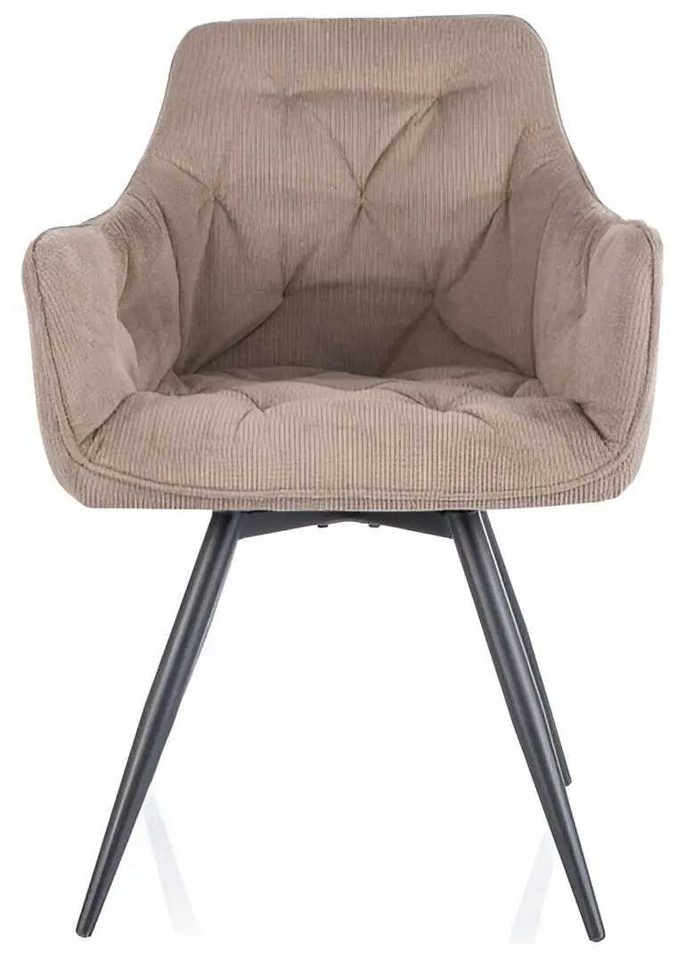 Стул Signal Mango Vardo 35 (Black/Beige) - 2