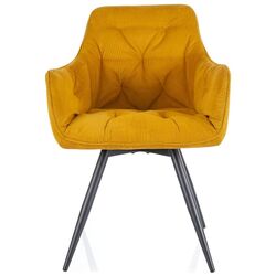 Стул Signal Mango Vardo 66 (Black/Curry) Thumb