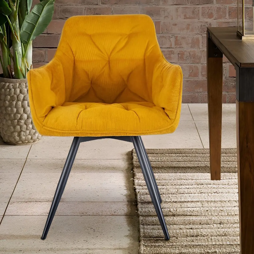 Стул Signal Mango Vardo 66 (Black/Curry)