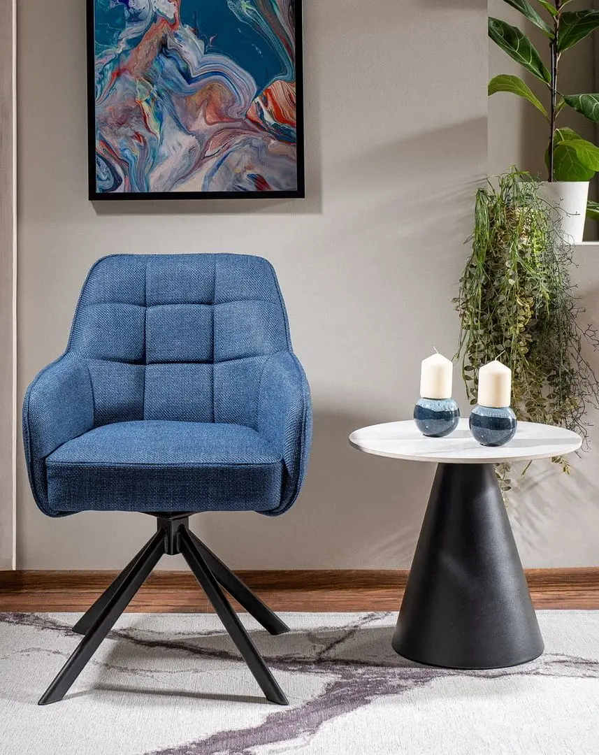 Scaun Signal Metro Bjorn 86 (Black/Navy Blue)