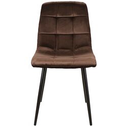 Scaun Signal Mila Velvet (Black/Brown) Thumb