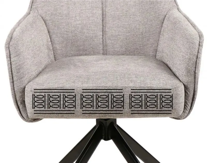 Scaun Signal Notti Brego 18 (Dark Grey/Black)