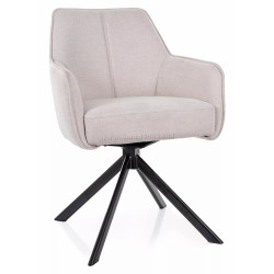 Scaun Signal Notti Brego 22 (Light Beige/Black)