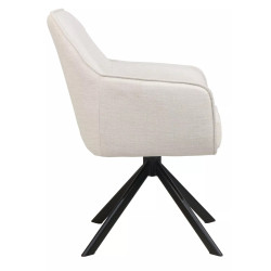 Scaun Signal Notti Brego 22 (Light Beige/Black) Thumb