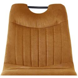 Scaun Signal Orfe Sztruks (Black/Curry) Thumb