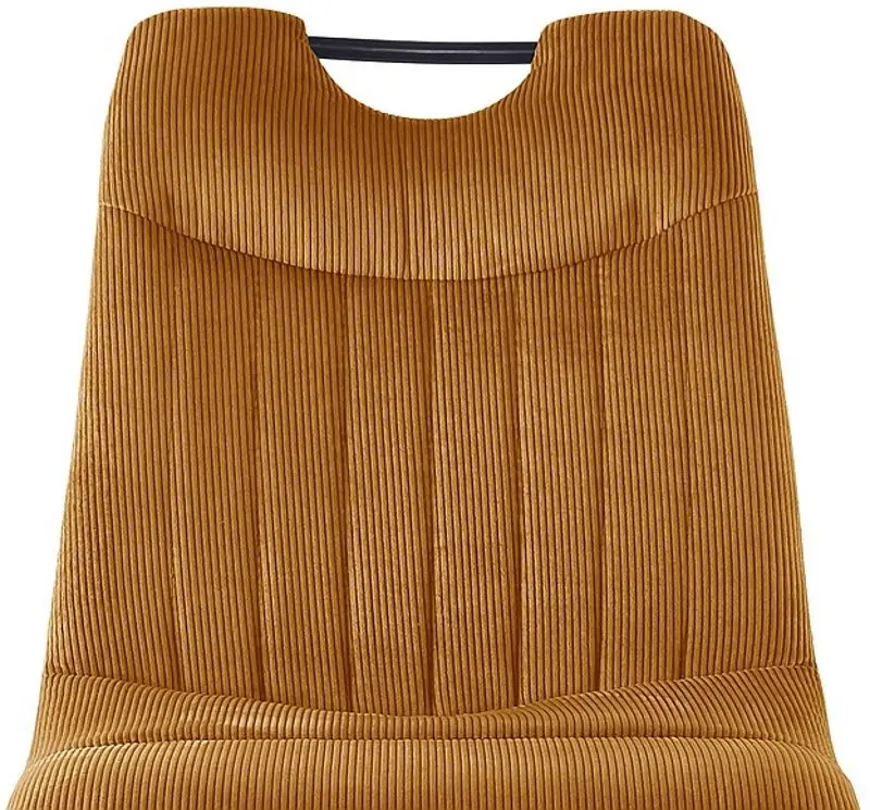 Scaun Signal Orfe Sztruks (Black/Curry) - 2