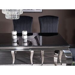 Стул Signal Prince Velvet (Chrome/Black) Thumb