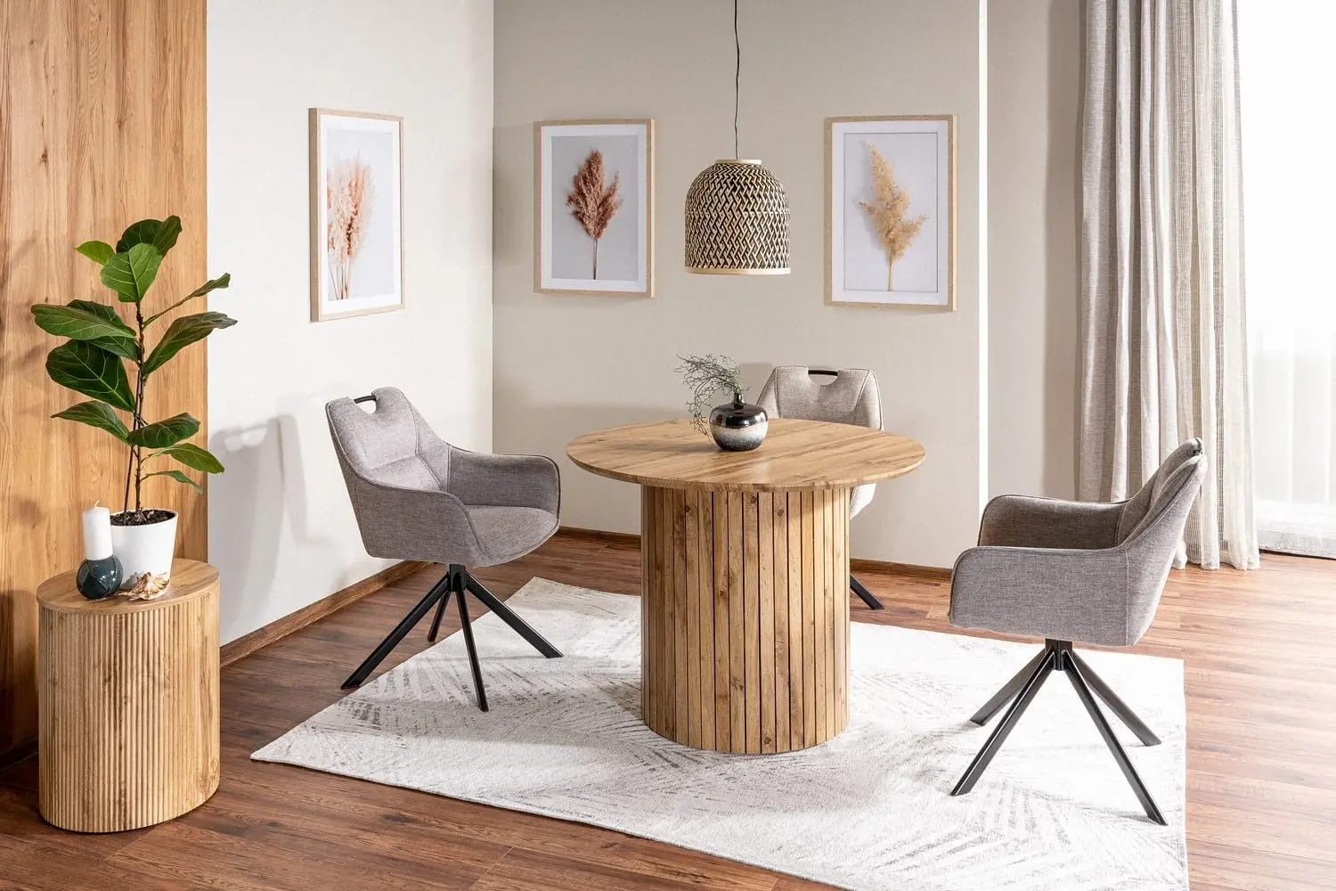 Scaun Signal Remo Brego 31 (Black/Light Beige) - 3