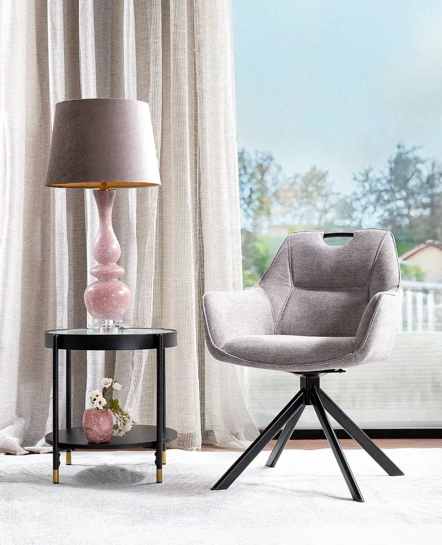 Scaun Signal Remo Brego 31 (Black/Light Beige) - 4