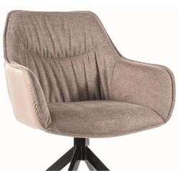 Стул Signal Sempre Brego 34/Buffalo 01 (Beige/Black) Thumb