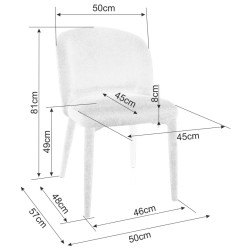 Scaun Signal Tino Wind 84 (Light Grey) Thumb