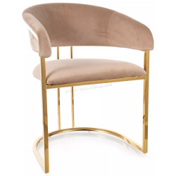 Scaun Signal Tulipe Bluvel 28 (Beige/Gold)