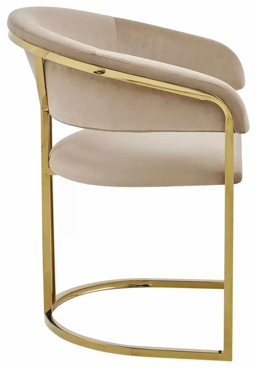 Scaun Signal Tulipe Bluvel 28 (Beige/Gold)