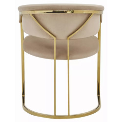 Scaun Signal Tulipe Bluvel 28 (Beige/Gold) Thumb