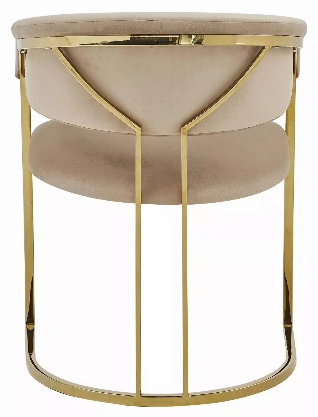 Scaun Signal Tulipe Bluvel 28 (Beige/Gold)