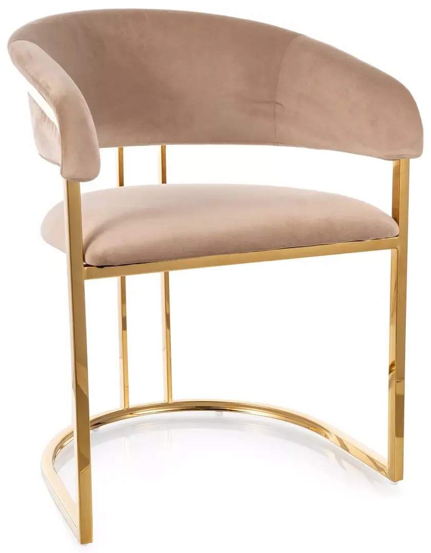 Scaun Signal Tulipe Bluvel 28 (Beige/Gold)