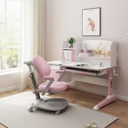 Fotoliu pentru copii Sihoo K35C (Light Pink) Thumb