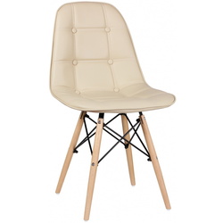 Scaun Sunrise C-24 PU (Beige/Beech) Thumb