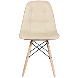 Scaun Sunrise C-24 PU (Beige/Beech) Thumb