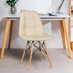 Стул Sunrise C-24 PU (Beige/Beech)