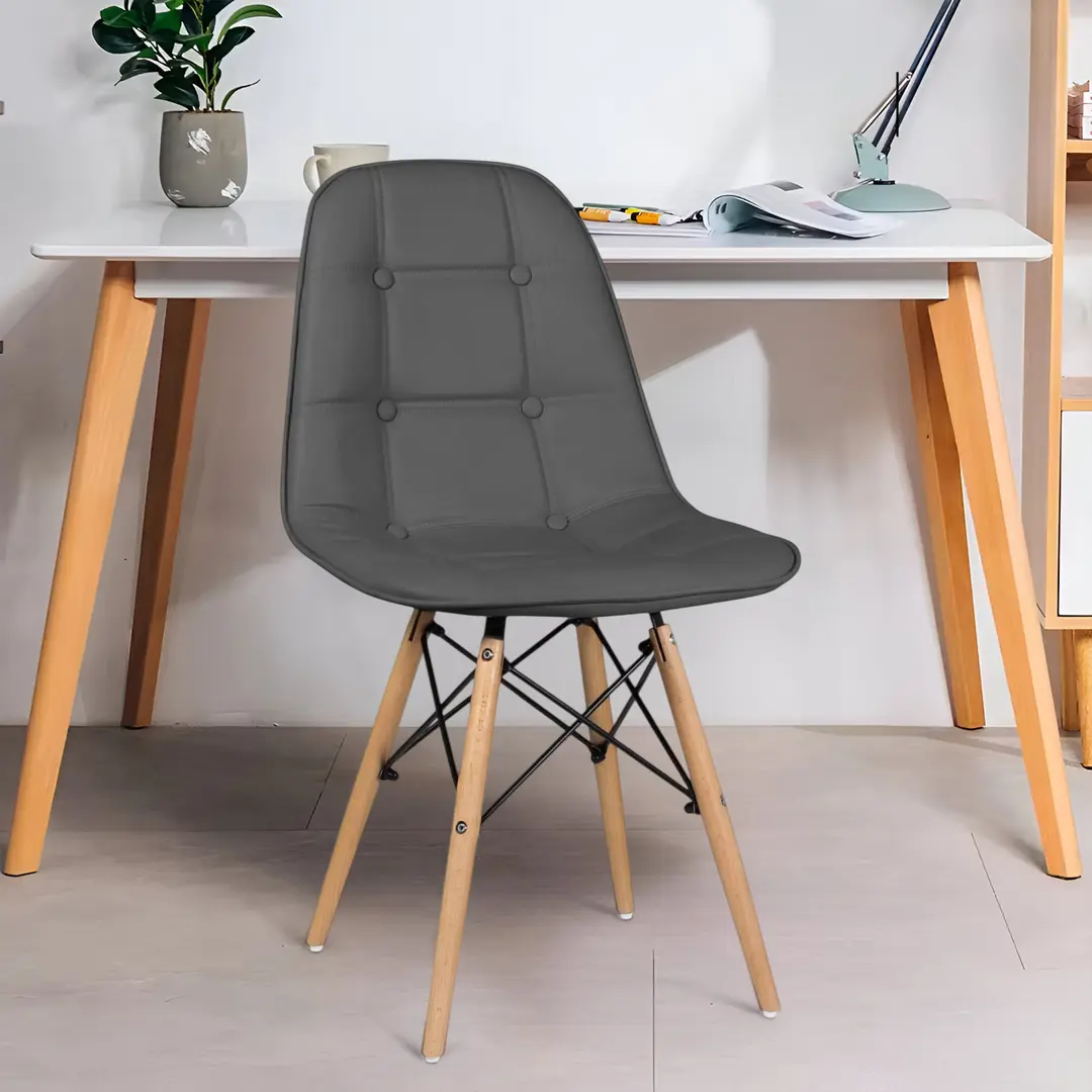 Стул Sunrise C-24 PU (Gray/Beech)