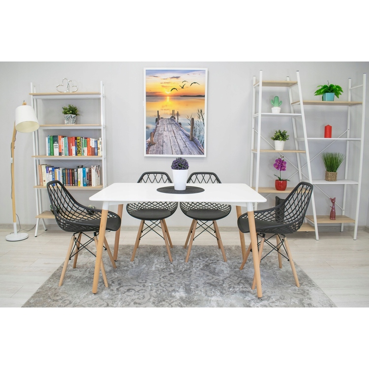 Стул Sunrise C-73 PP (Black/Beech)