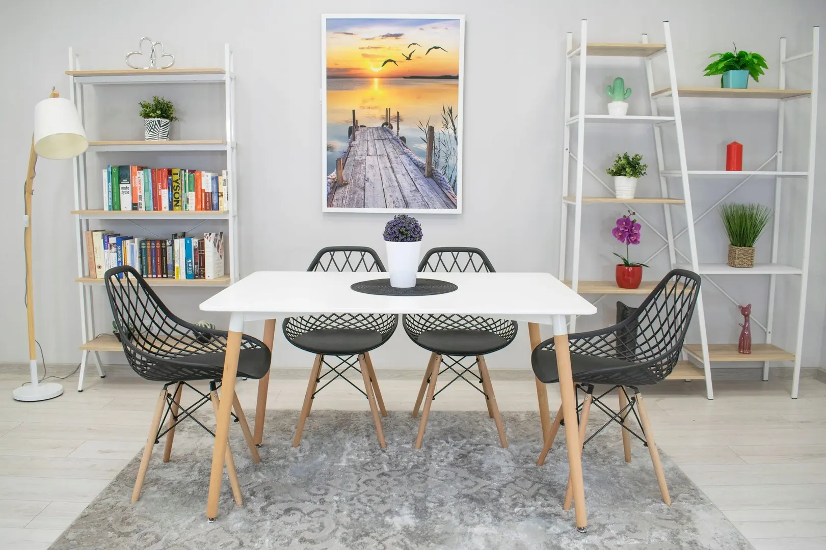 Стул Sunrise C-73 PP (Black/Beech)