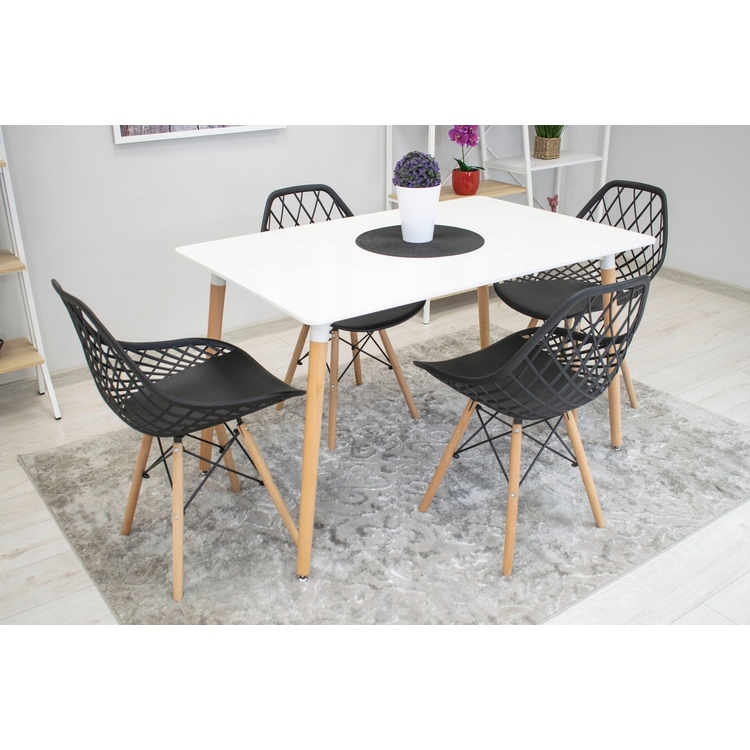 Стул Sunrise C-73 PP (Black/Beech)