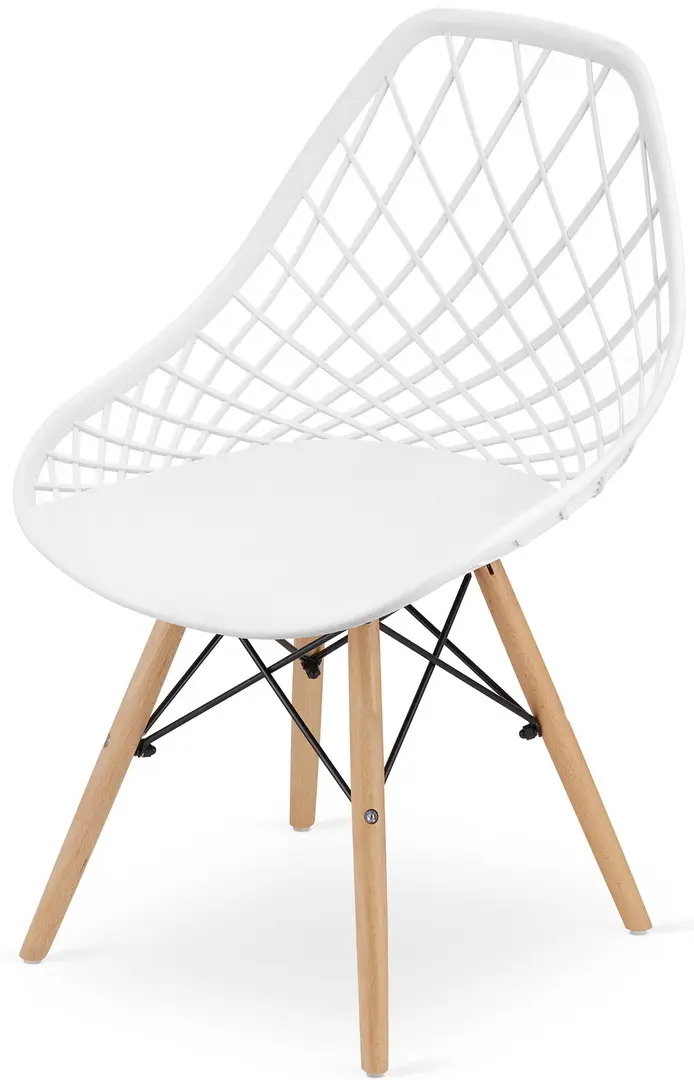 Scaun Sunrise C-73 PP (White/Beech)