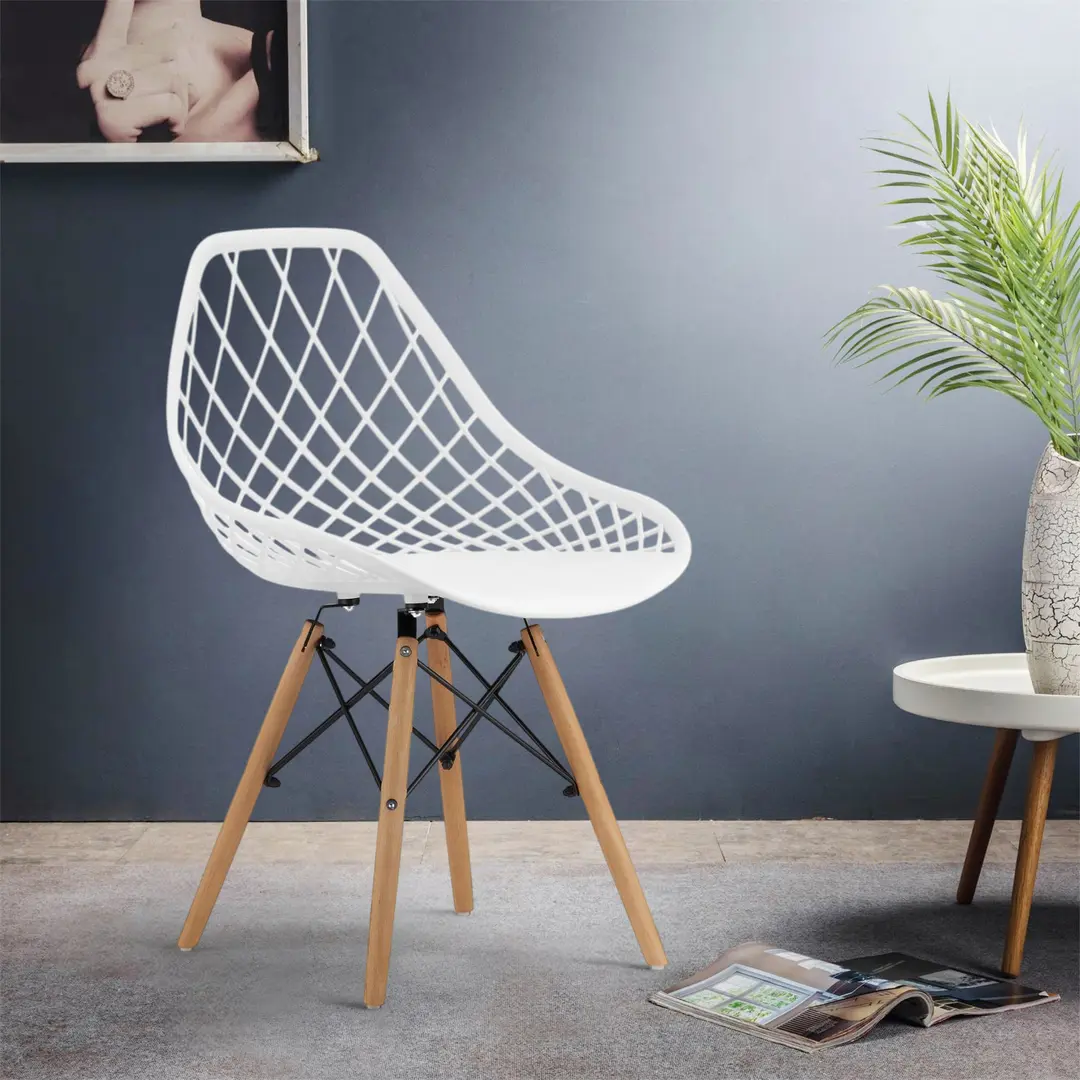 Scaun Sunrise C-73 PP (White/Beech)