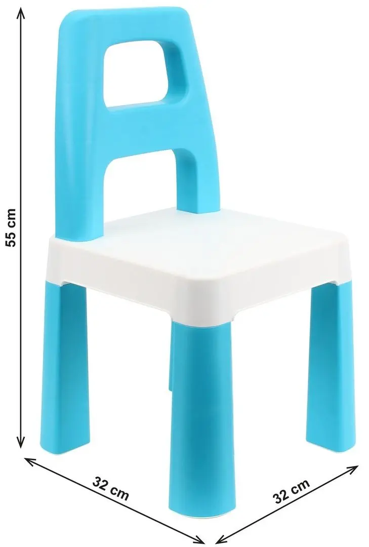 Scaun pentru copii TechnoK 9710 (White/Blue) - 5