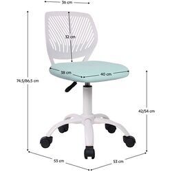 Fotoliu Tempo Kondela Selva (Neomint/White) Thumb