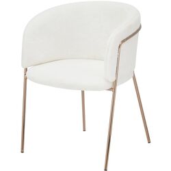 Scaun Tempo Kondela Adimar (White Ivory/Rose Gold) Thumb