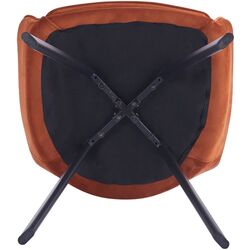 Scaun Tempo Kondela Auril Bluvel 4215 (Terracotta) Thumb